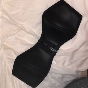 Black triangl swim suit top